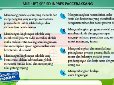 Misi UPT SPF SD Inpres Paccerakkang